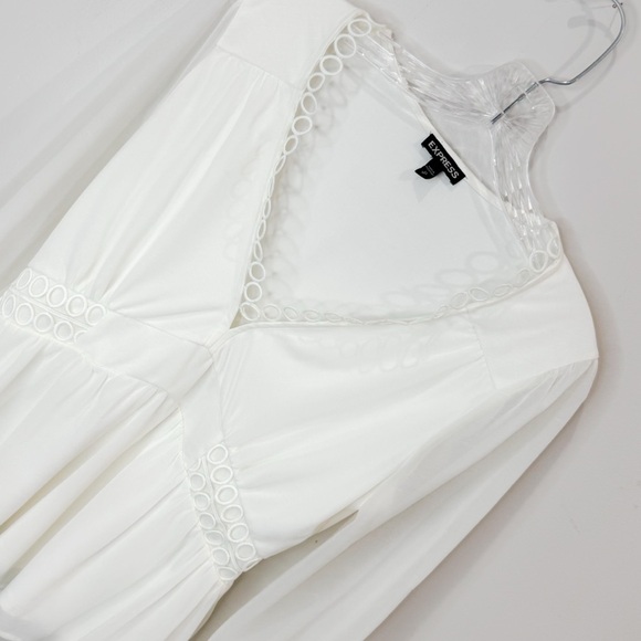 Express flowy bubble sleeve boho chiffon top ❤️ - Picture 2 of 6